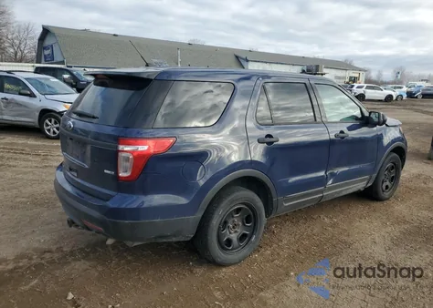2015 Ford Explorer Police Interceptor from USA, damaged, VIN 1FM5K8AR8FGA70465